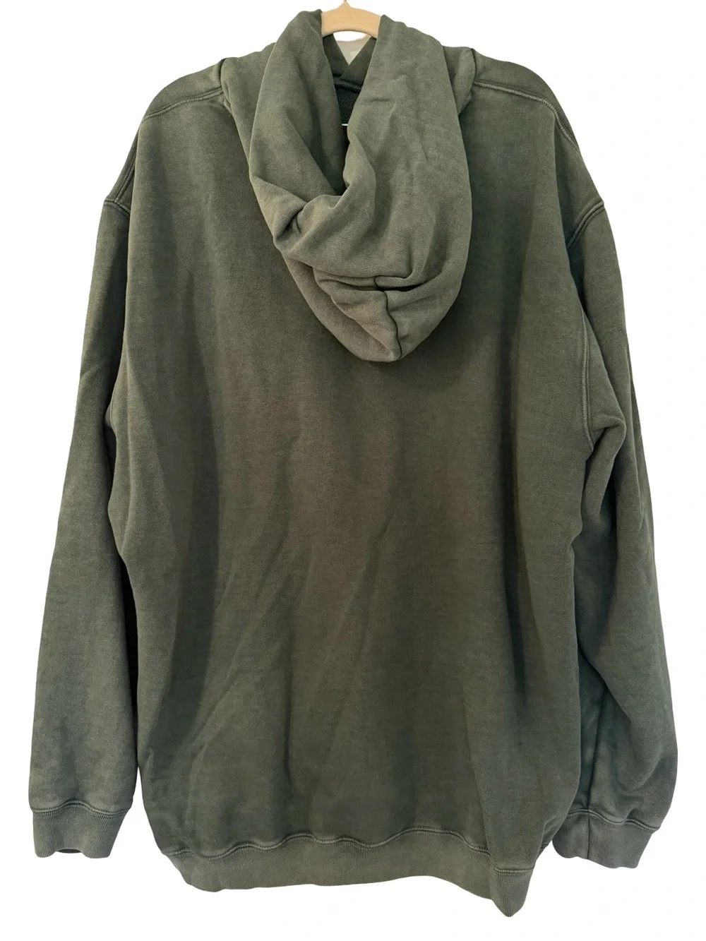 GAP Arch Logo Ripstop Hoodie Dark Forest Green XXL
